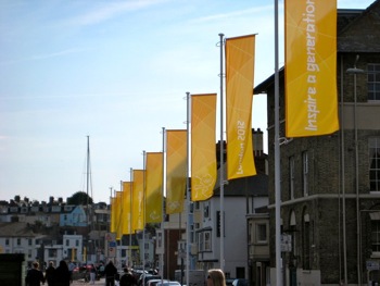London 2012 banners